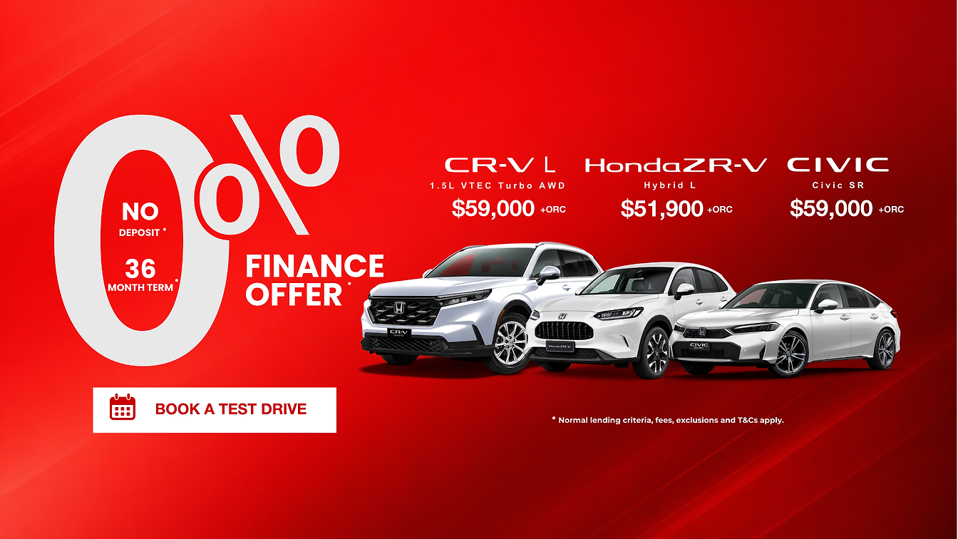 CR-V and Honda ZR-V Special Finance Offer