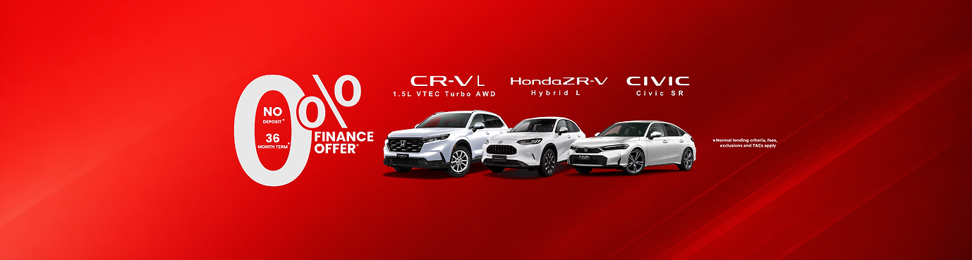 Civic CRV and ZRV Special Finance Offer
