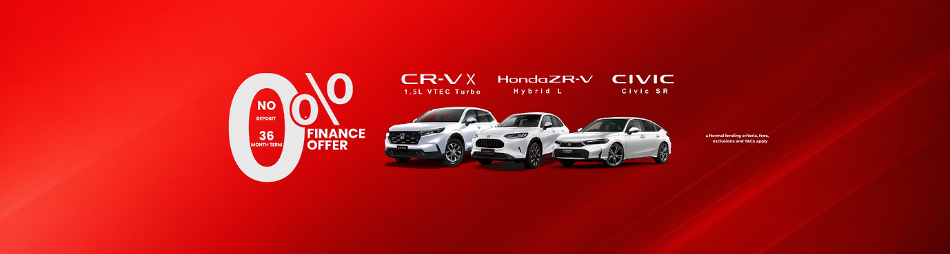 Civic CRV and ZRV Special Finance Offer