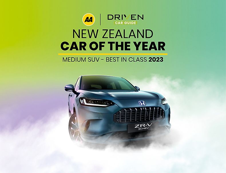 ZR-V awarded the best medium SUV of the Year