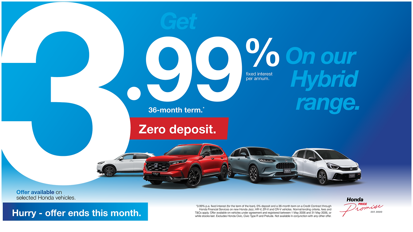 3.99 Finance Offer Banner