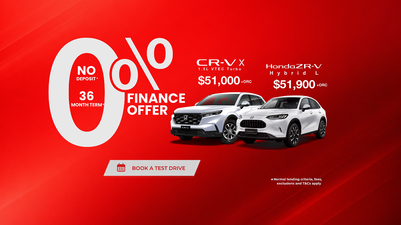 CR-V and Honda ZR-V Special Finance Offer