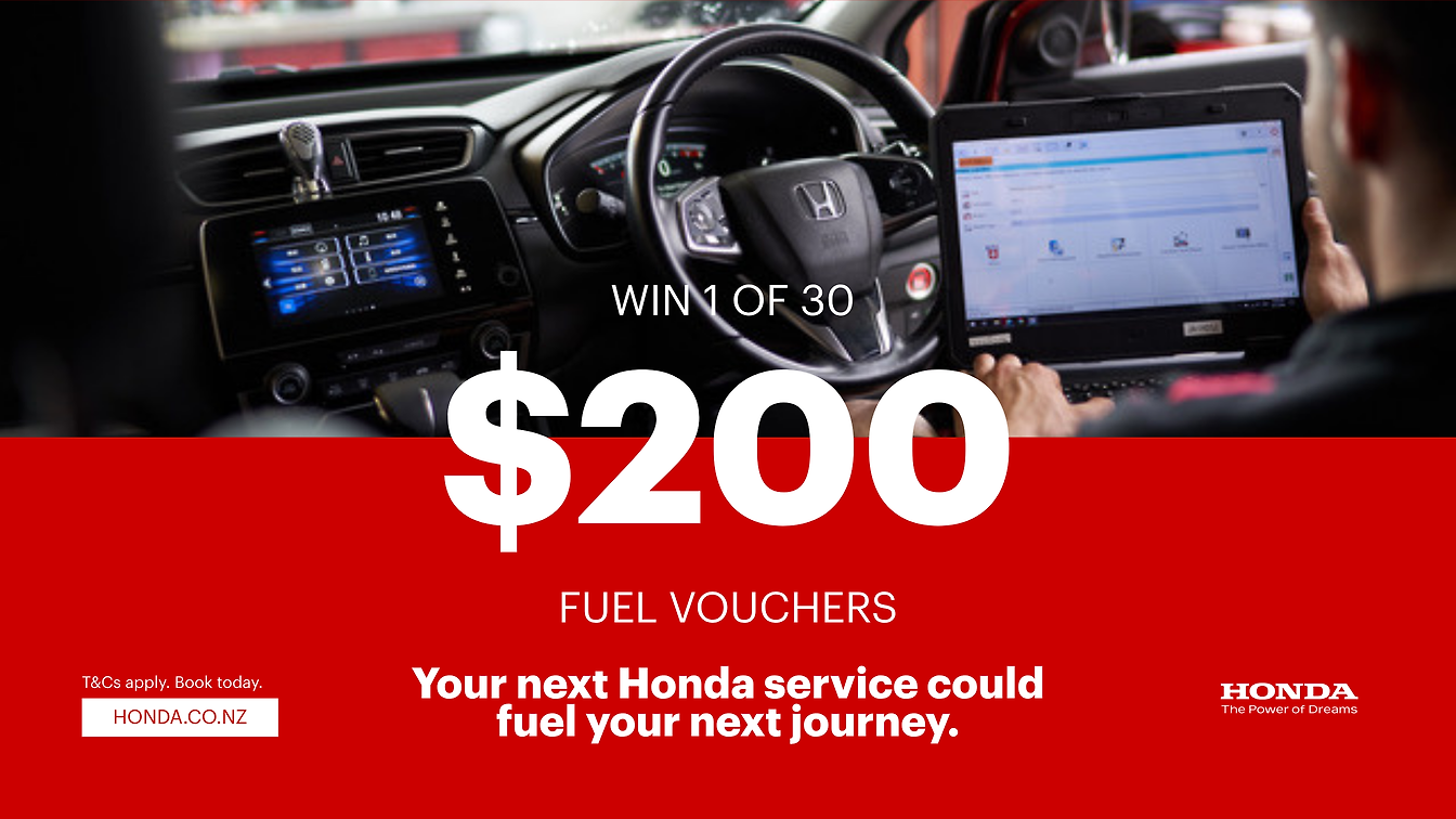 Honda service campaign banner