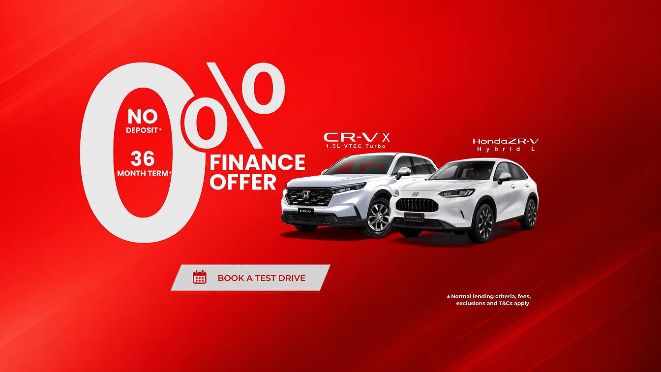 CR-V and Honda ZR-V Special Finance Offer