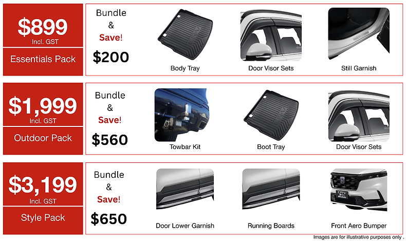 Customise and accessorise your dream CR-V