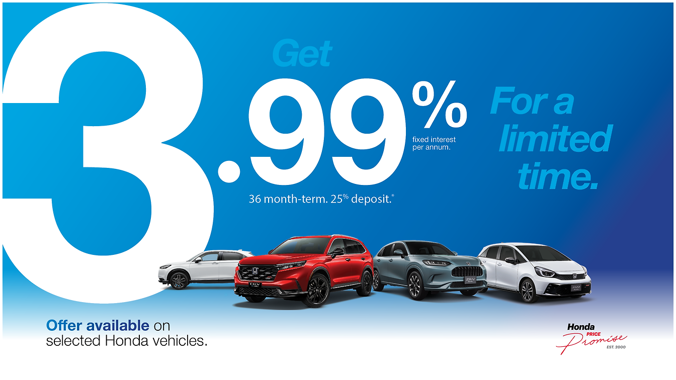 3.99 Finance Offer Banner